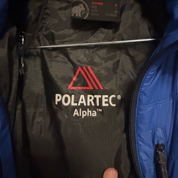 Mammut Men's Polartec Alpha Guye Jacket Size Small - Picture 2 of 6